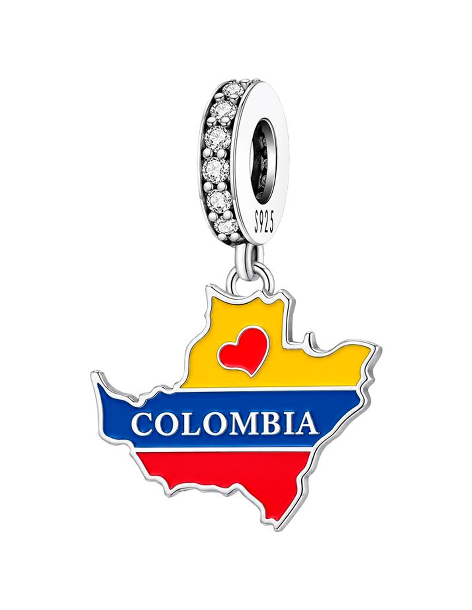 Charm para pulseras semicircular