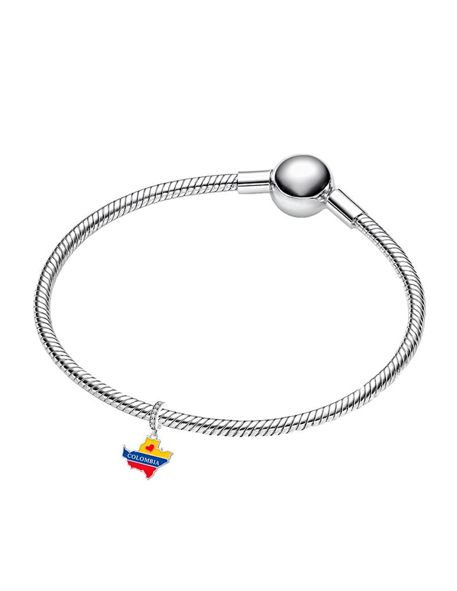 Charm para pulseras semicircular 5
