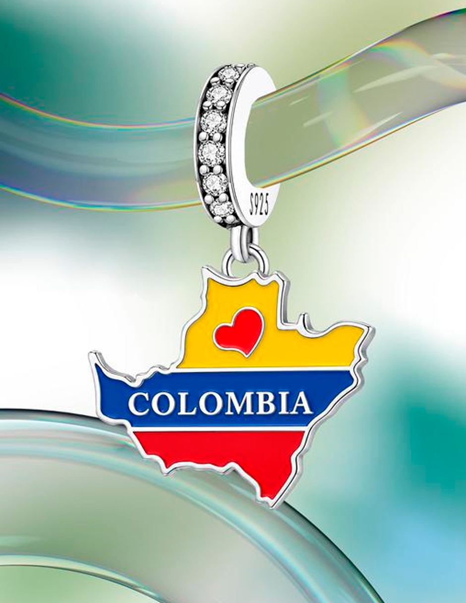 Charm para pulseras semicircular 2