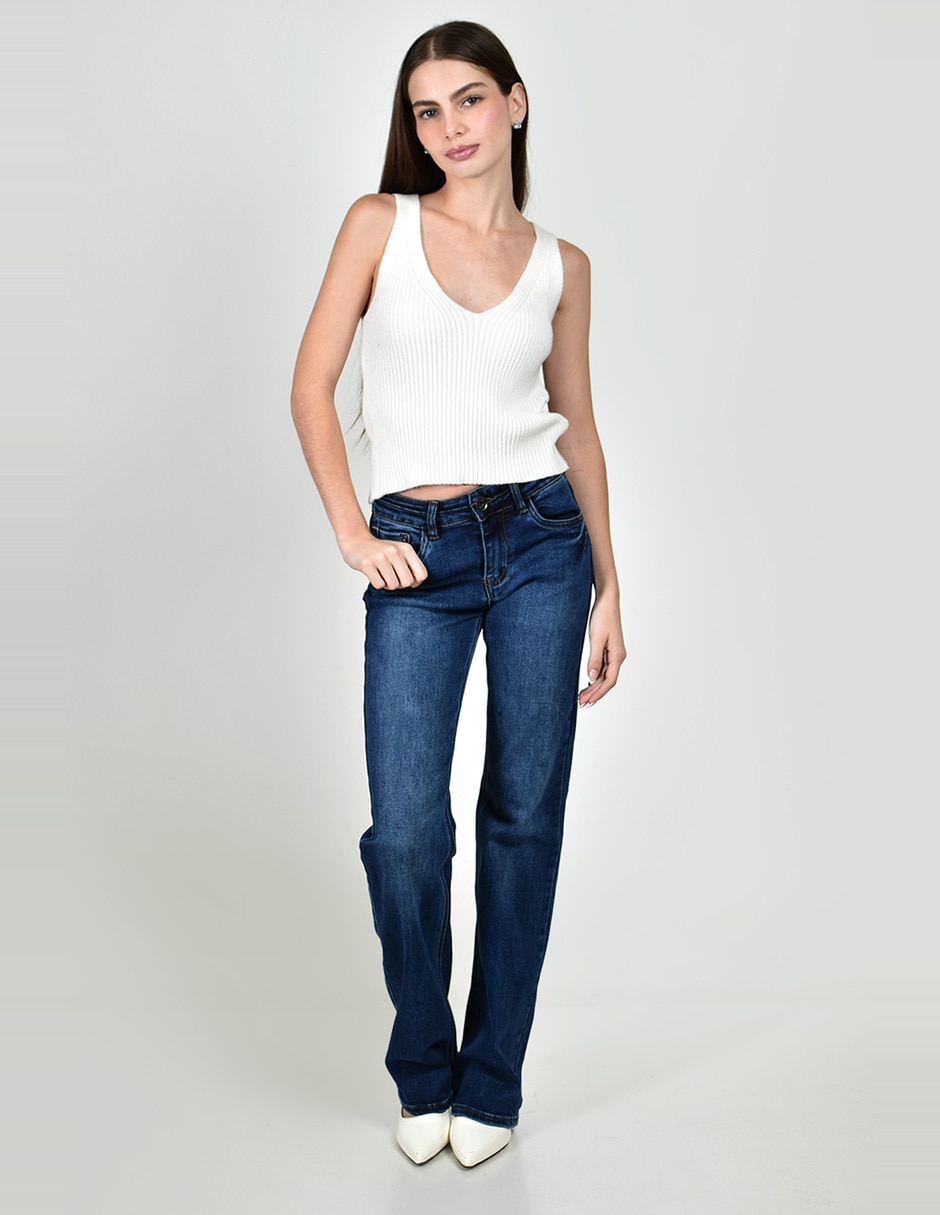 Blusa roman fashion sin manga para mujer