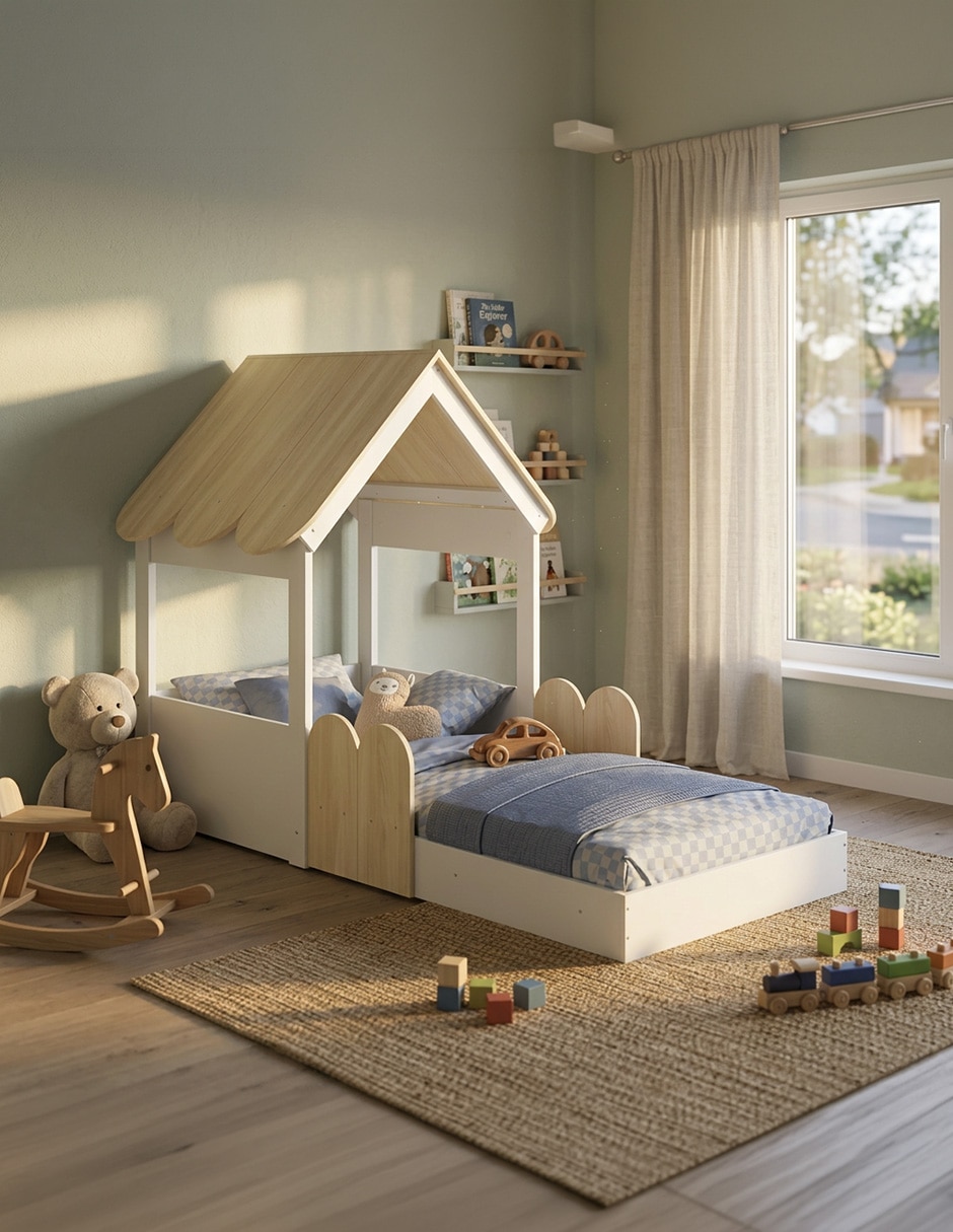 Base para cama armable de MDF 2