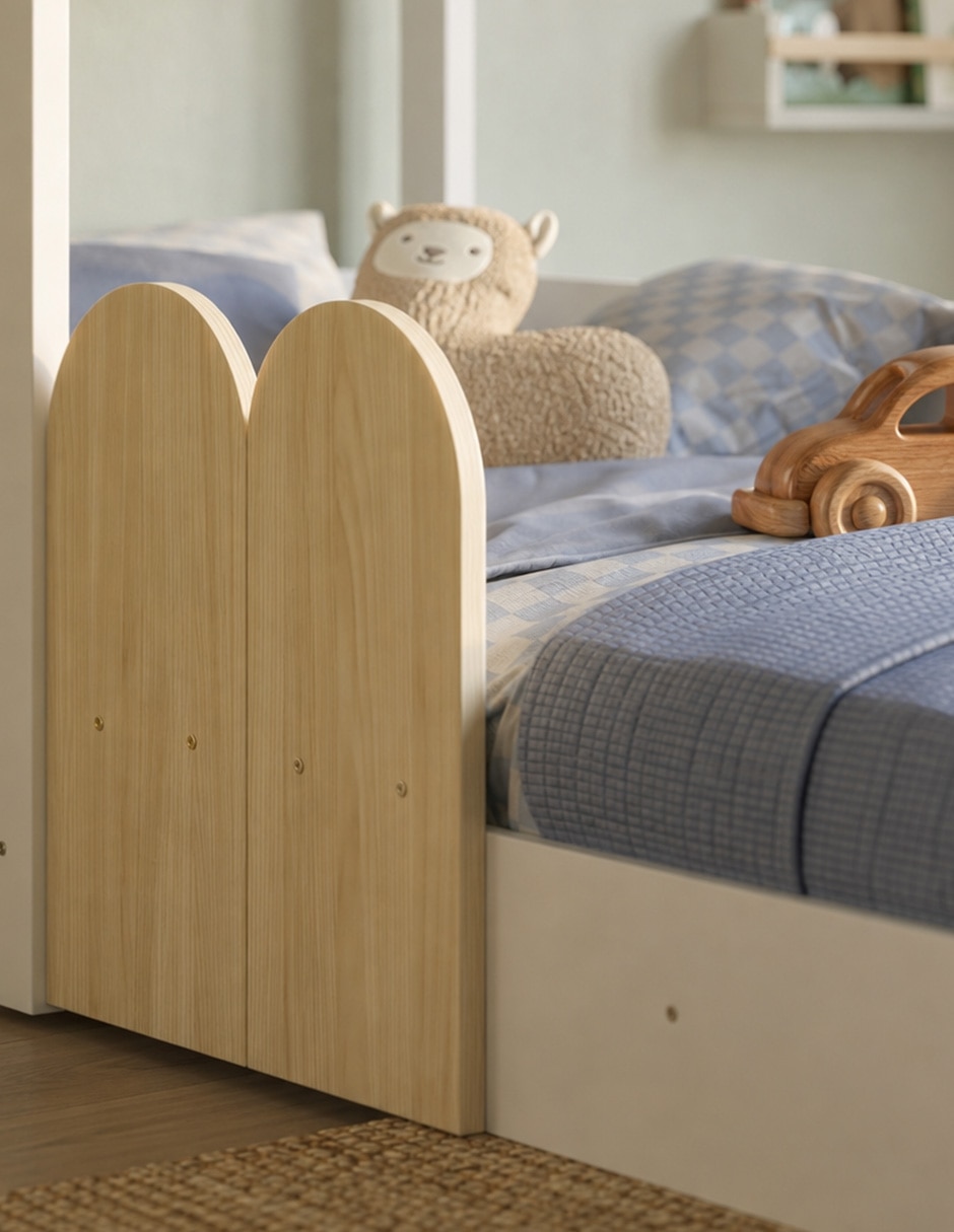 Base para cama armable de MDF 8