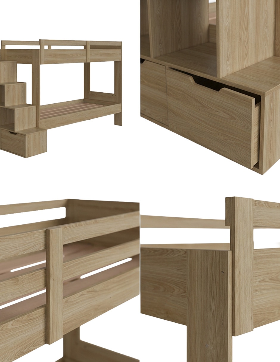 Litera BOSSA MUEBLES de madera