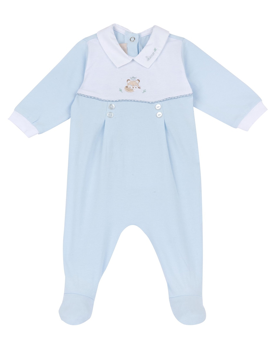 Mameluco my first chicco de algodón para bebé niño Mameluco my first chicco de algodón para bebé niño