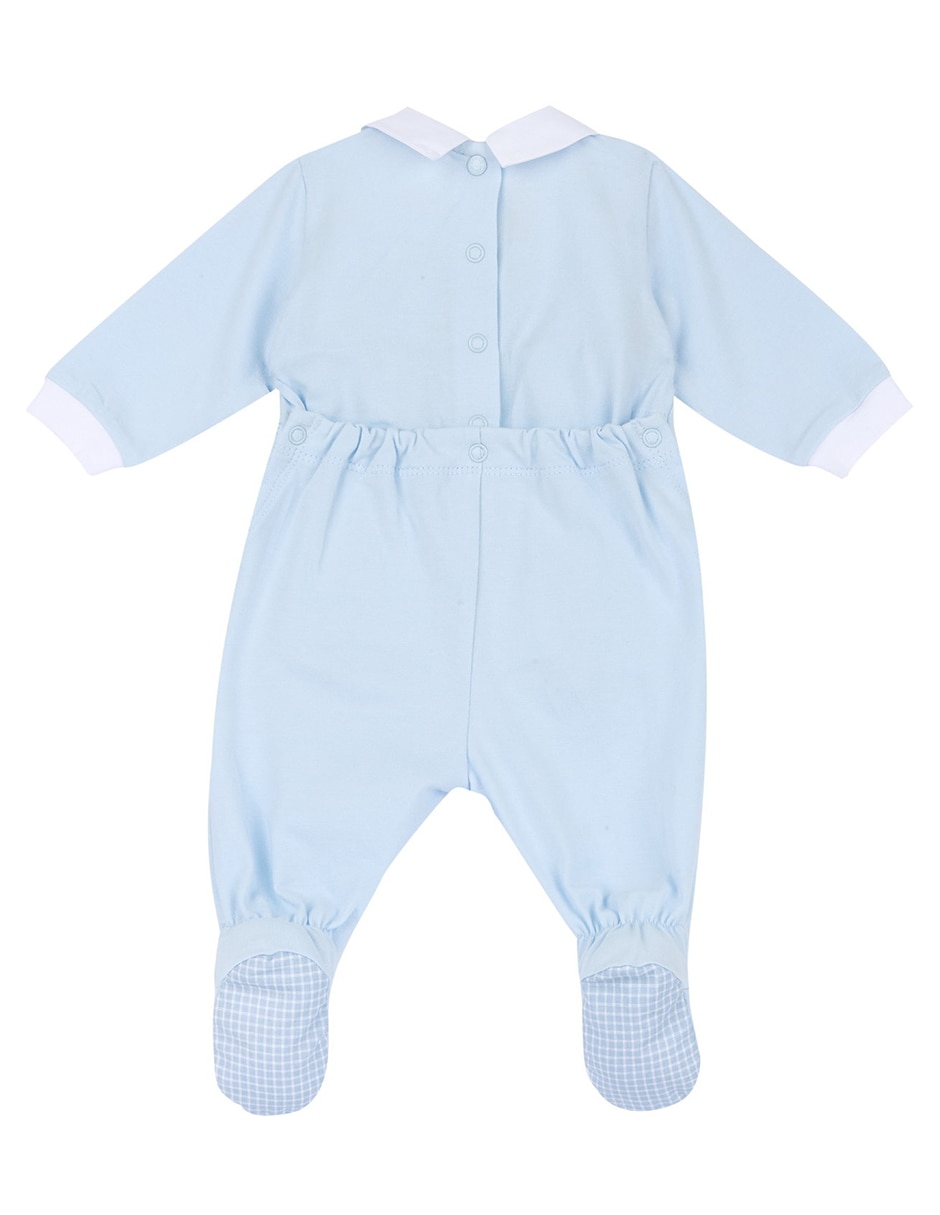 Mameluco my first chicco de algodón para bebé niño 2