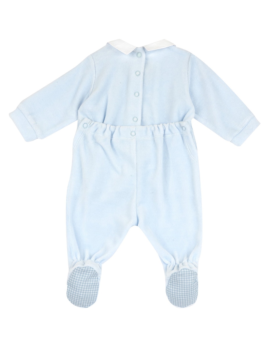 Mameluco my first chicco de algodón para bebé niño 2
