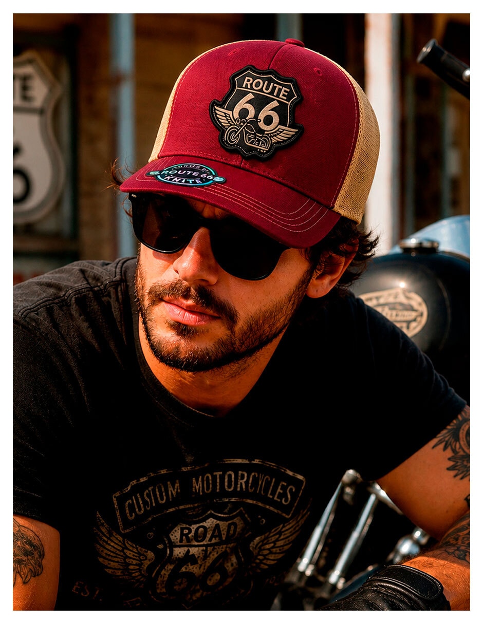 Gorra visera curva snapback casual Knite para hombre