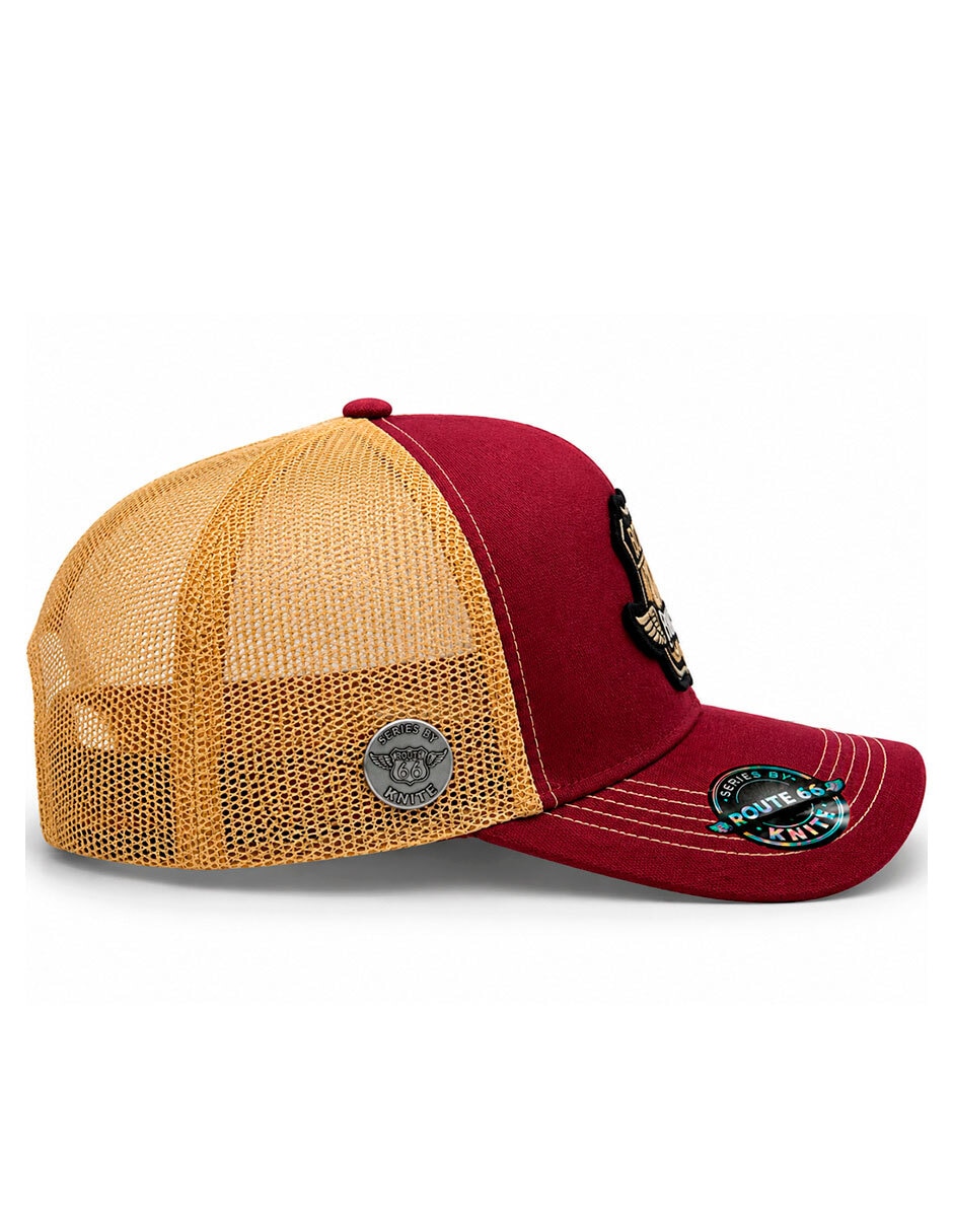 Gorra visera curva snapback casual Knite para hombre