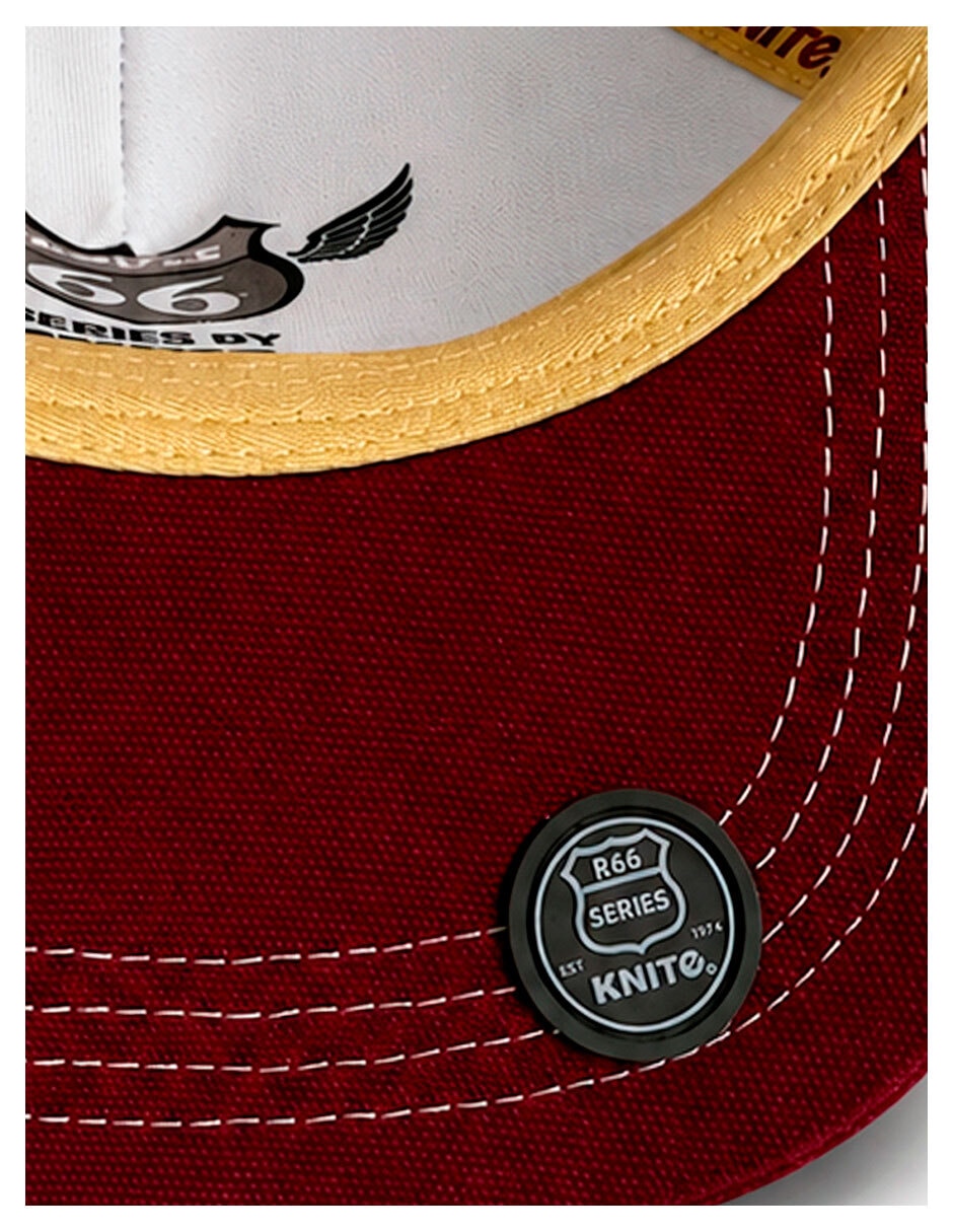 Gorra visera curva snapback casual Knite para hombre