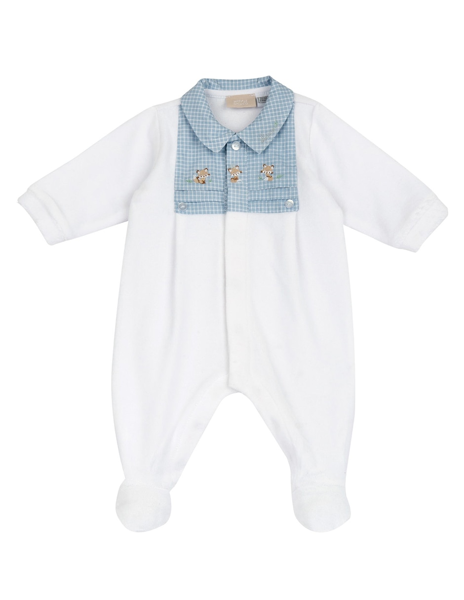 Mameluco my first chicco de algodón para bebé niño Mameluco my first chicco de algodón para bebé niño