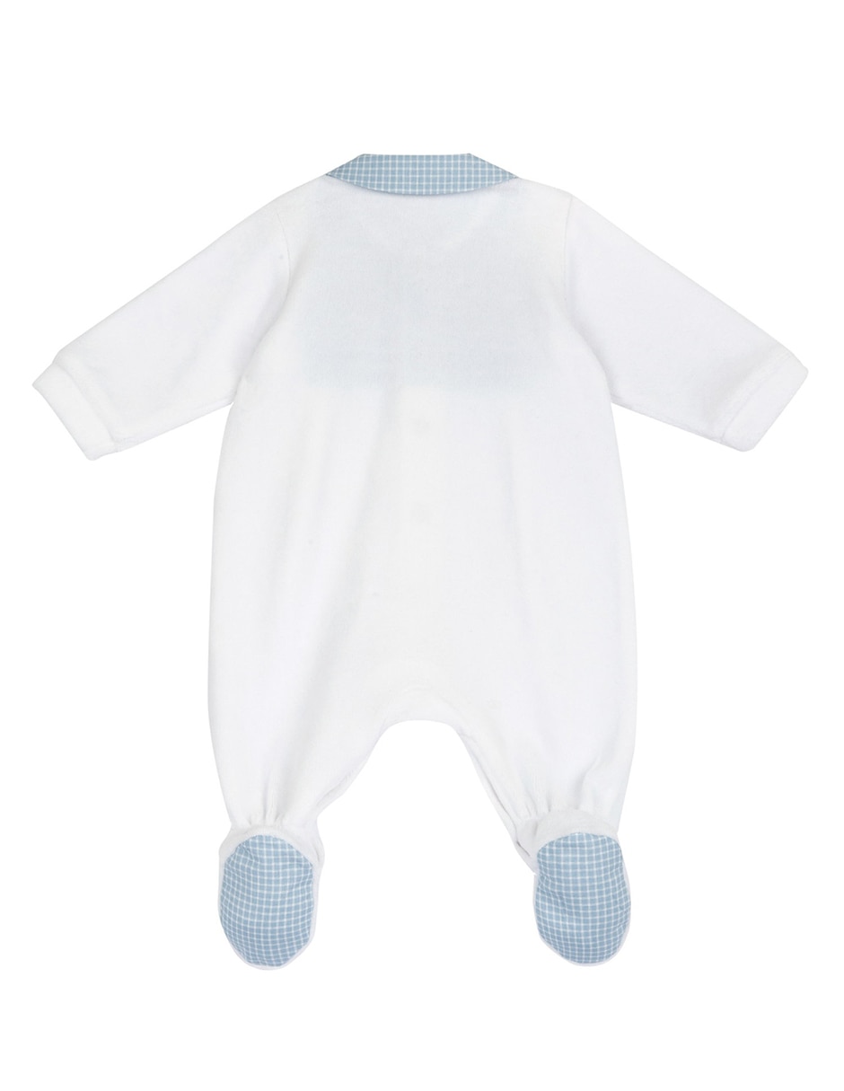Mameluco my first chicco de algodón para bebé niño 2