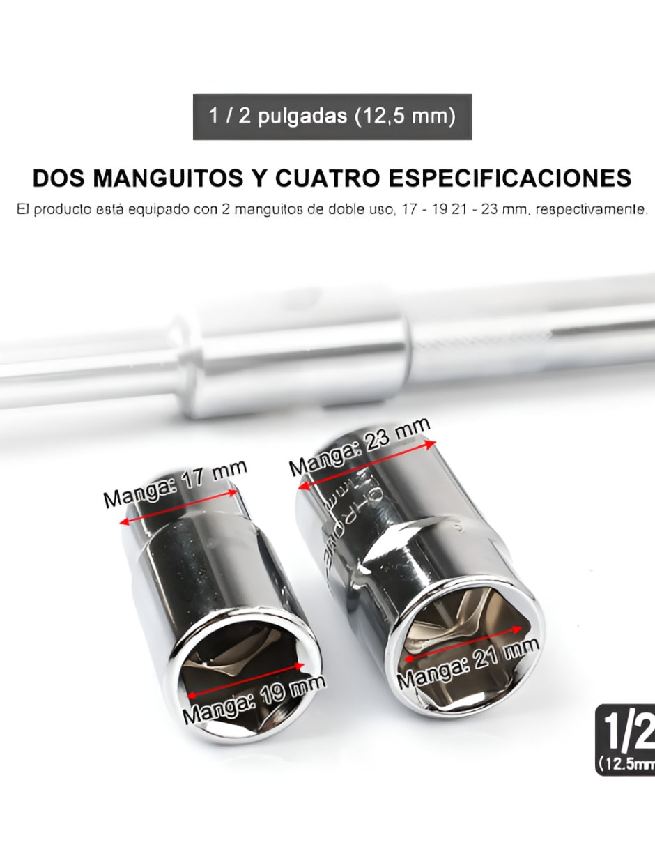 Llave de cruz XTELLAR punta cuadrada