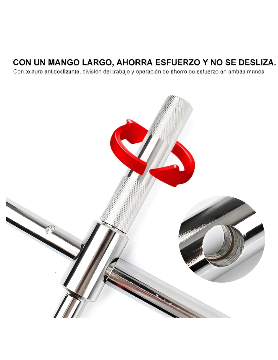Llave de cruz XTELLAR punta cuadrada