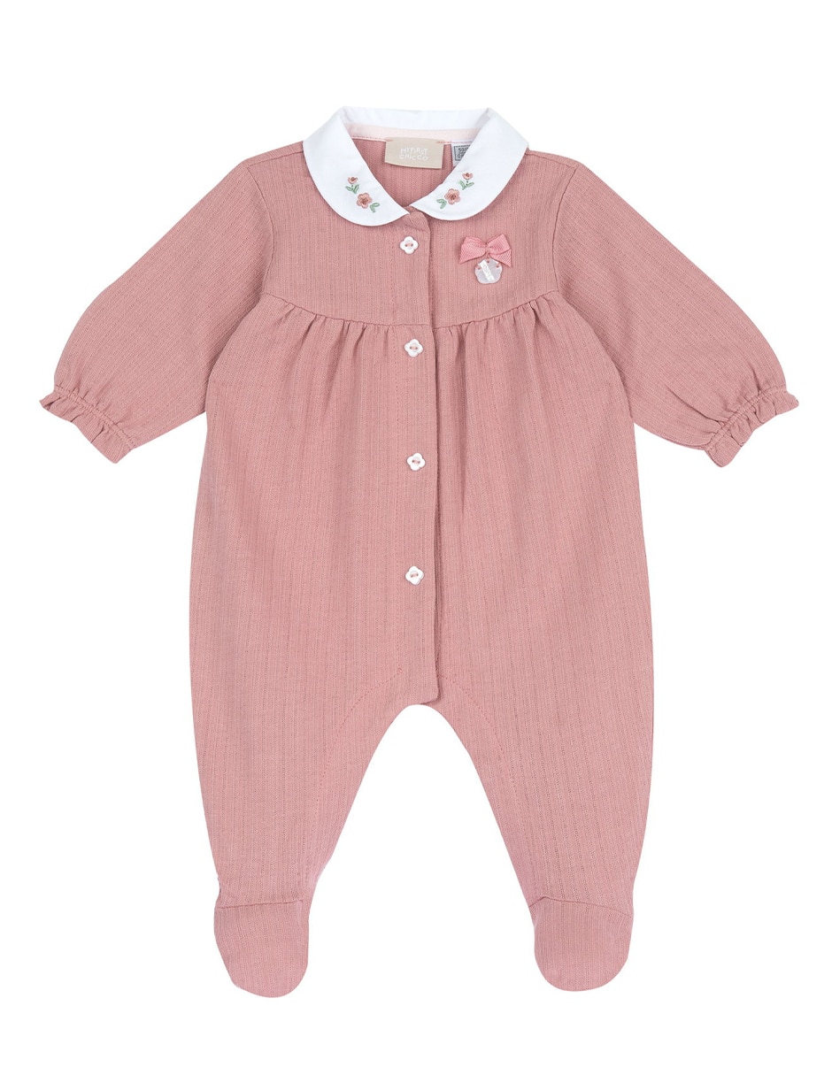 Mameluco My first Chicco de Algodón para Bebé Niña Mameluco My first Chicco de Algodón para Bebé Niña