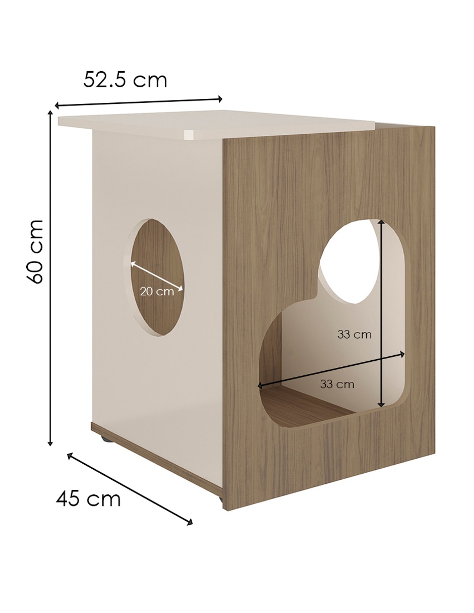 Mesa auxiliar armable Bertolini