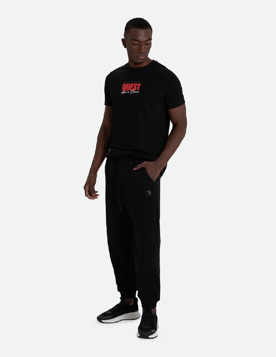 Jogger casual slim de algodón para hombre 4