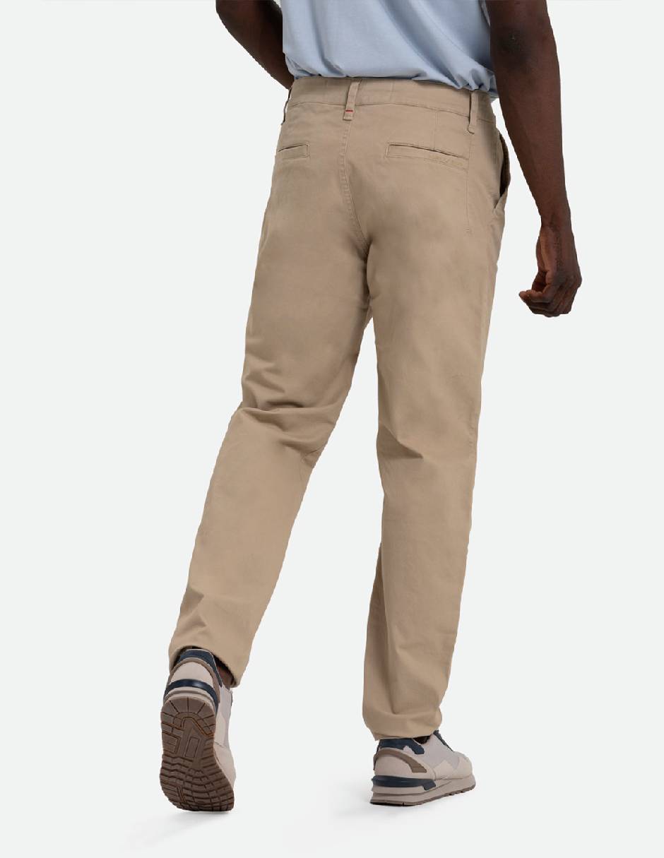 Pantalón casual chino slim tipo chino de algodón para hombre 5