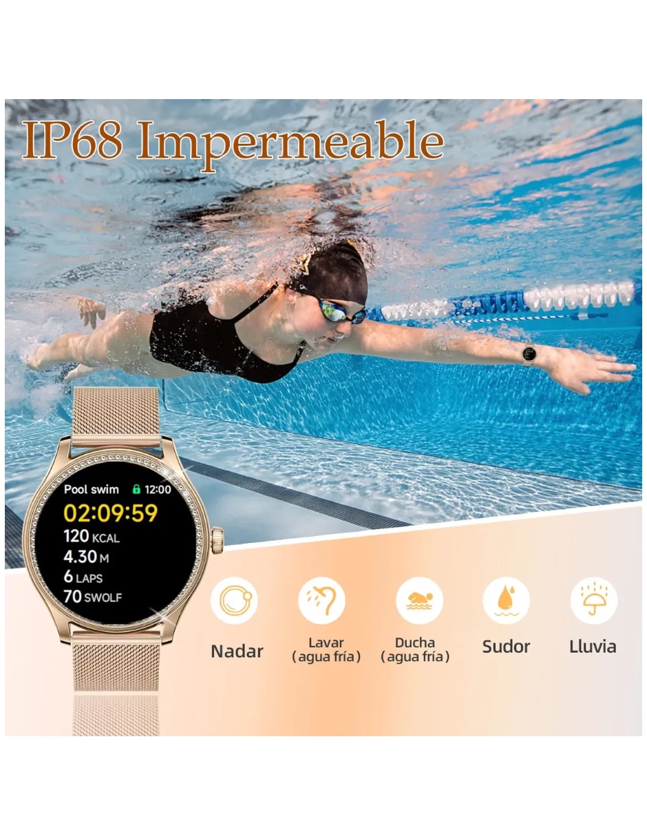 Smartwatch para mujer con GPS 3