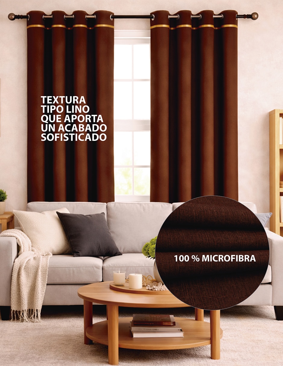 Set cortina Black out 5