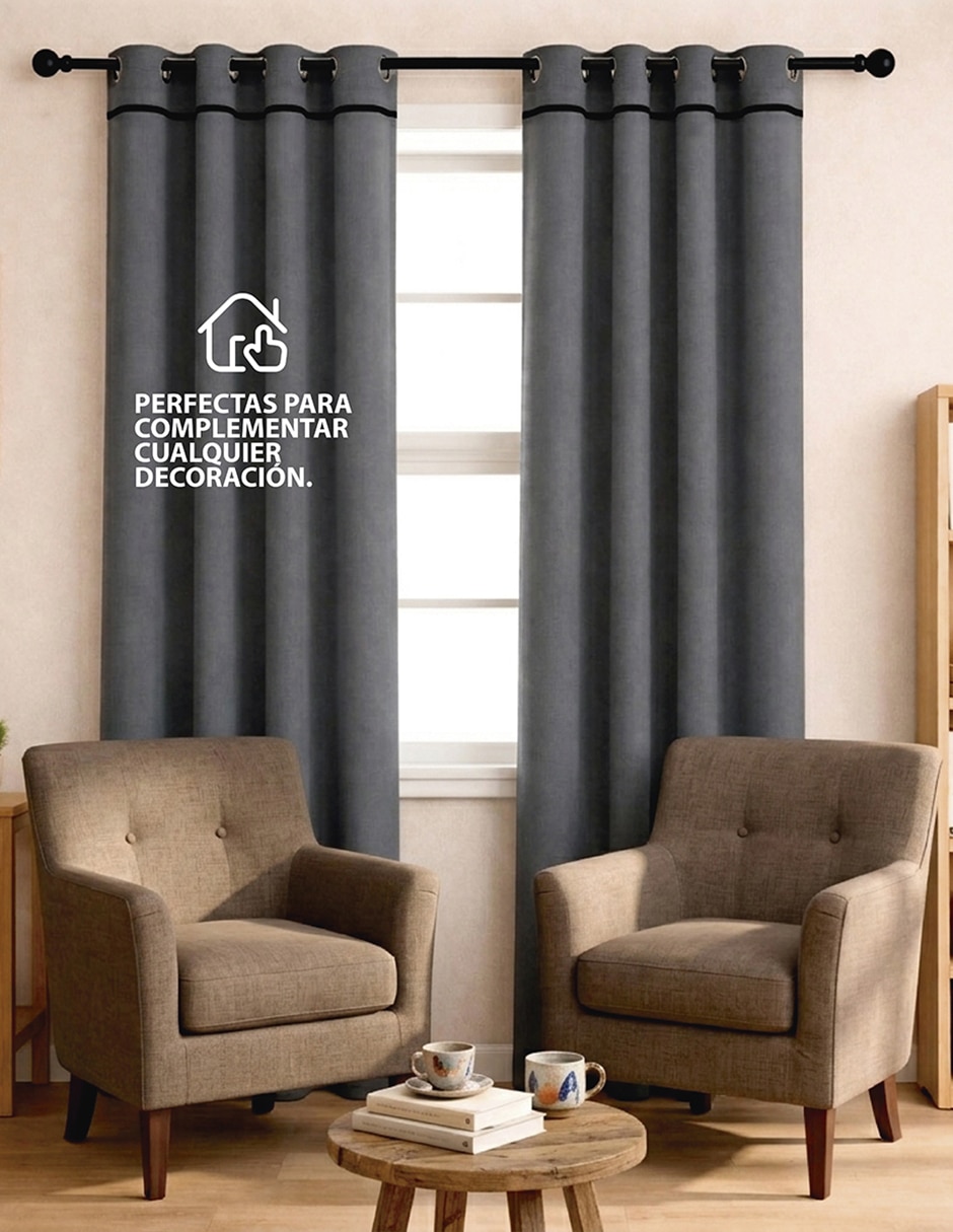 Set cortina Black out 5