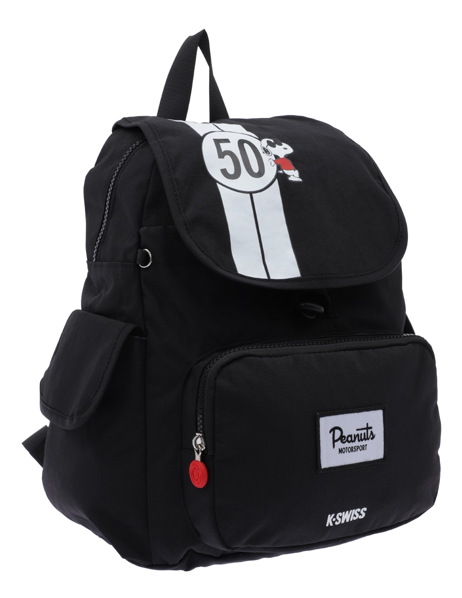Mochila esolar Snoopy Peanuts Motorsport para niño 4