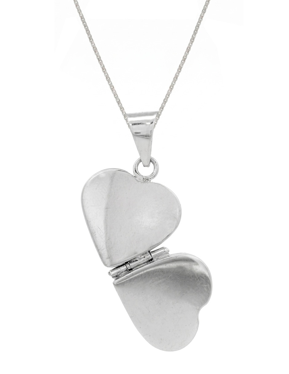 Relicario de corazón de plata P 925 6