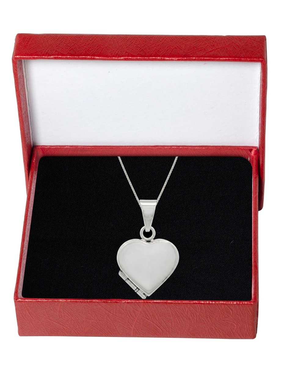 Relicario de corazón de plata P 925 7