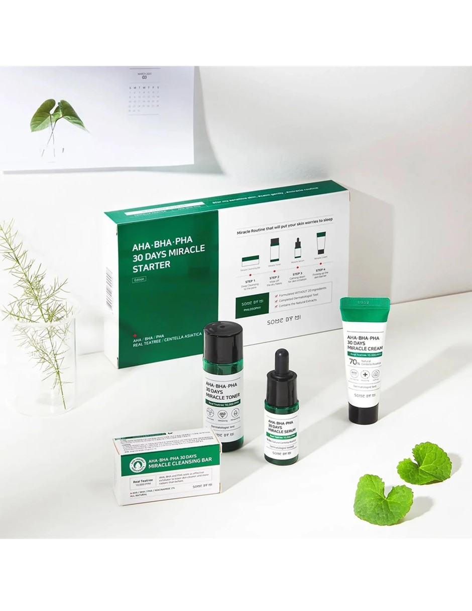 Kit limpiador Facial Inicial 30 Días para purificar 4