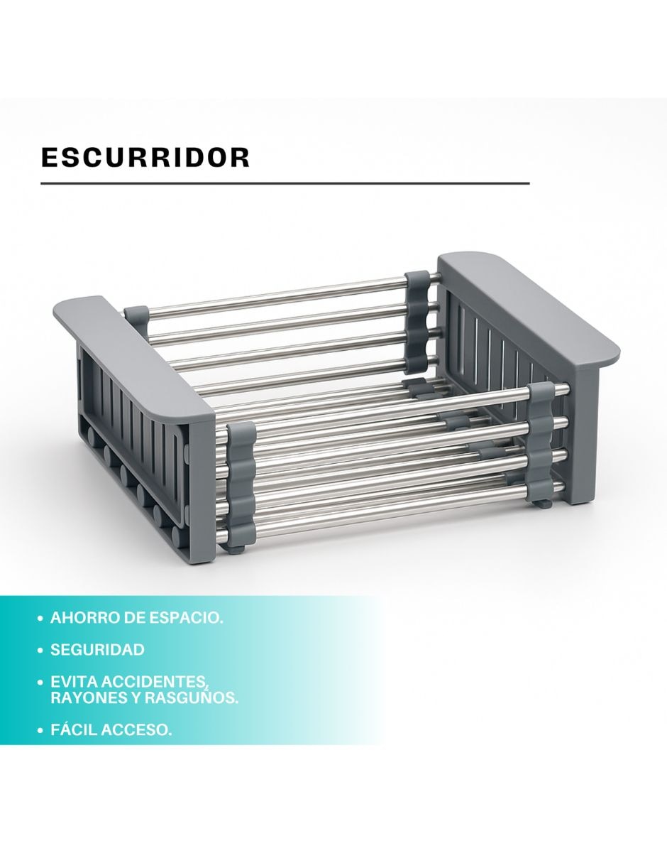 de Acero inoxidable con escurridor Si incluye Tarja Meer 5