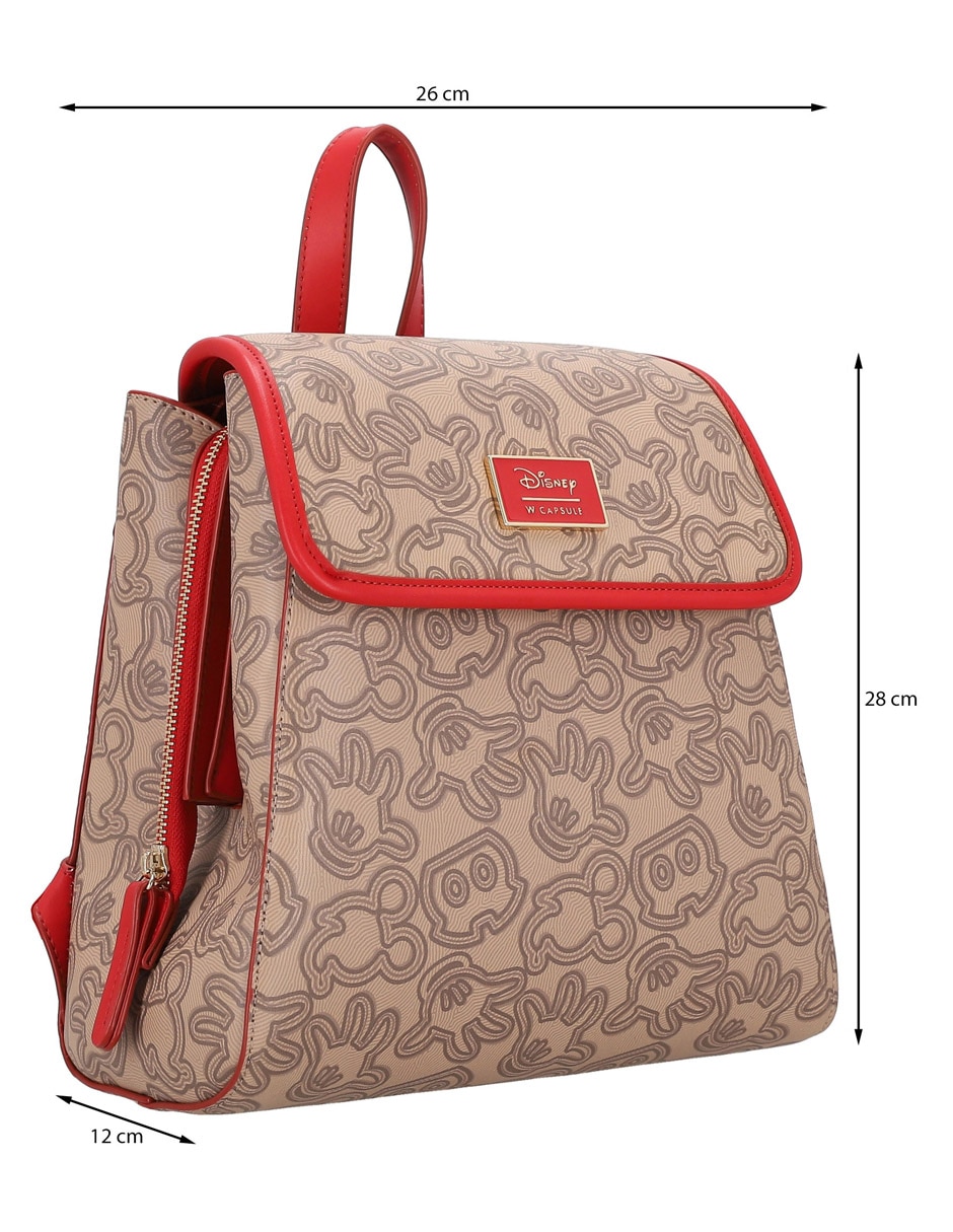 Mochila casual Mickey Mouse Baravedi para mujer 5