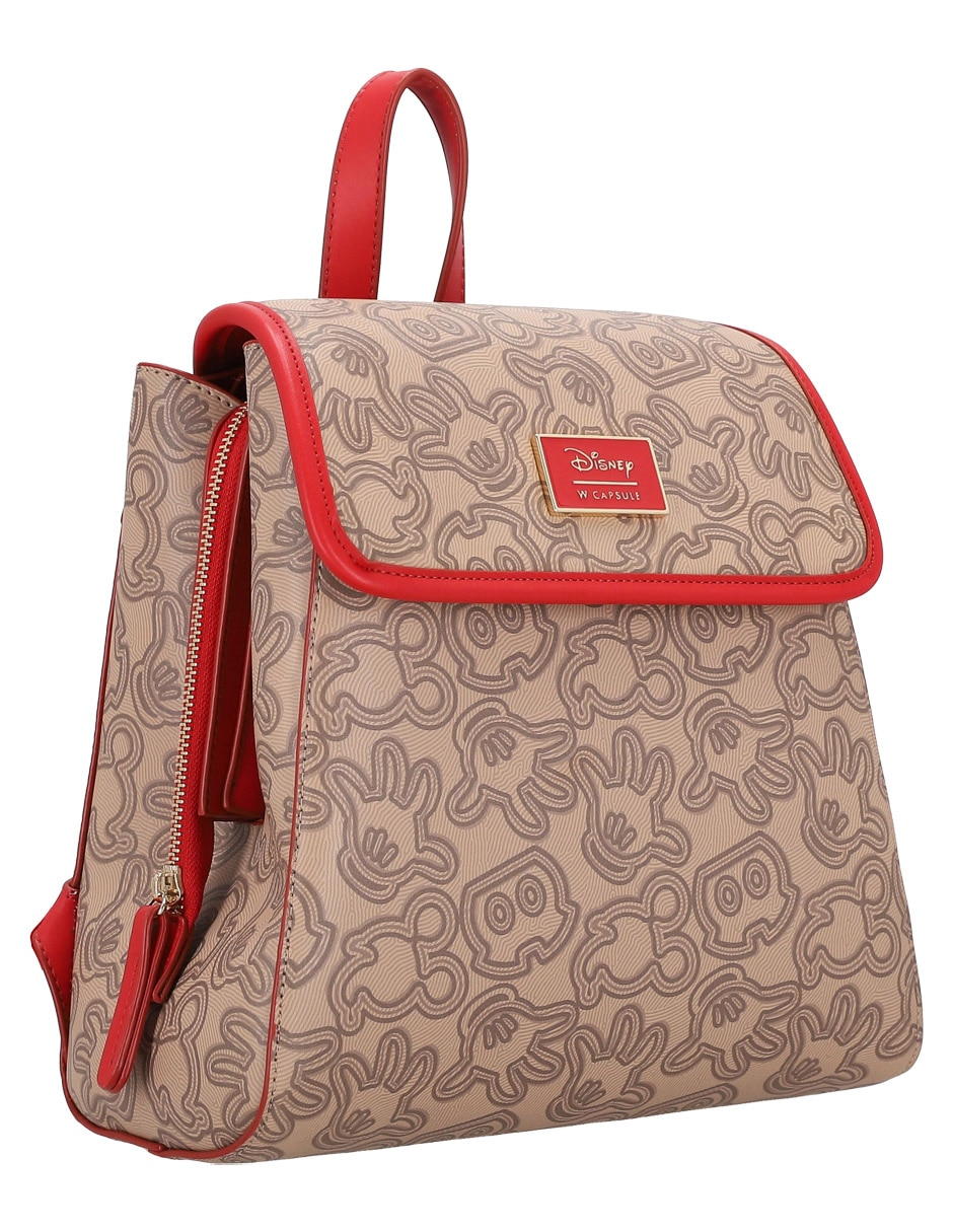 Mochila casual Mickey Mouse Baravedi para mujer 4