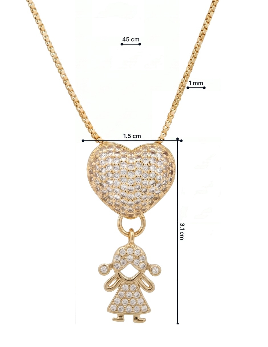 Gargantilla de Niña Horoz de 18 k