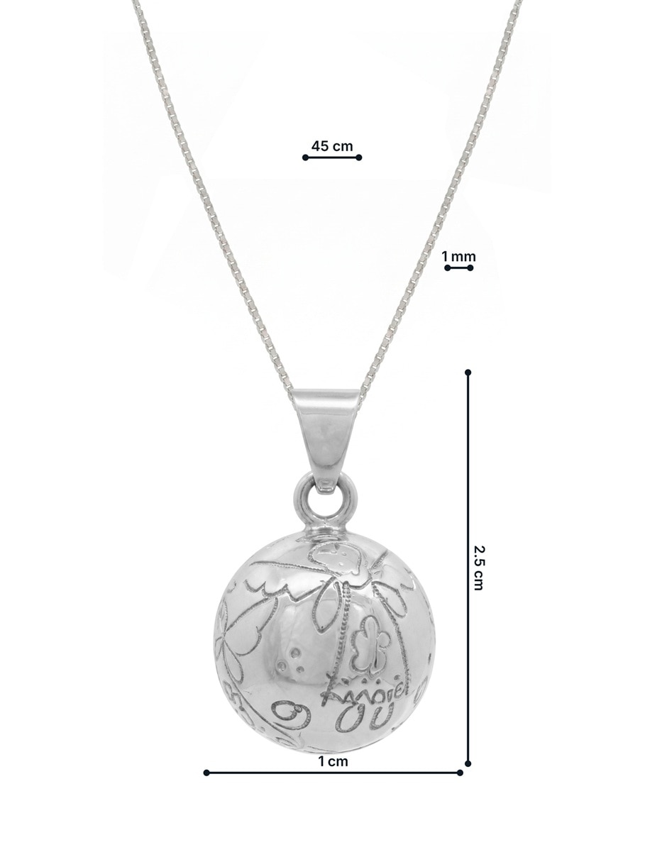Gargantilla Angel de plata P 925 8