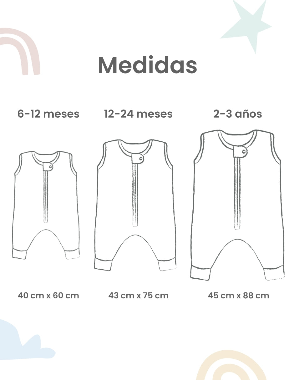 Saco de dormir nap estrellas unisex
