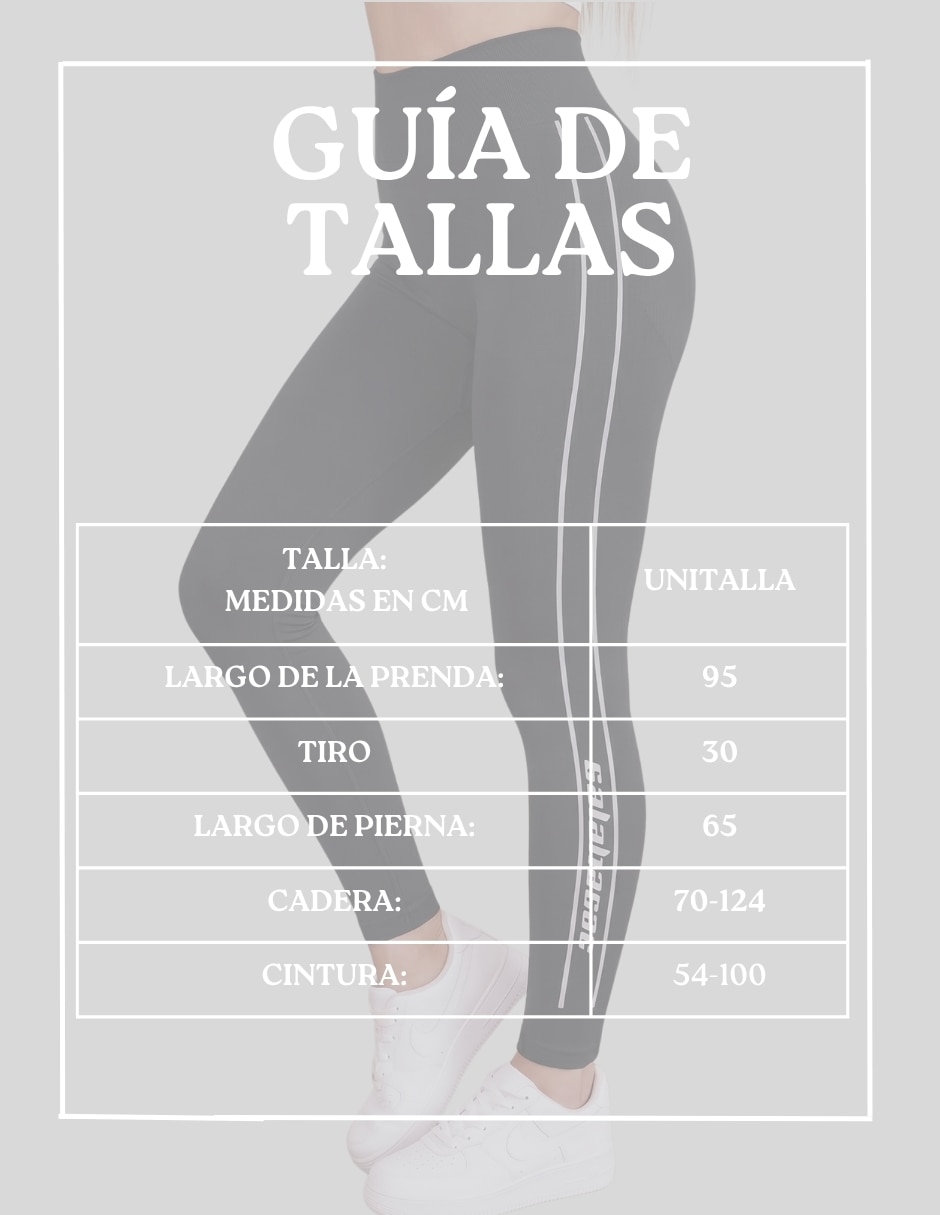 Legging deportivos a la cintura alta con elástico para mujer 2