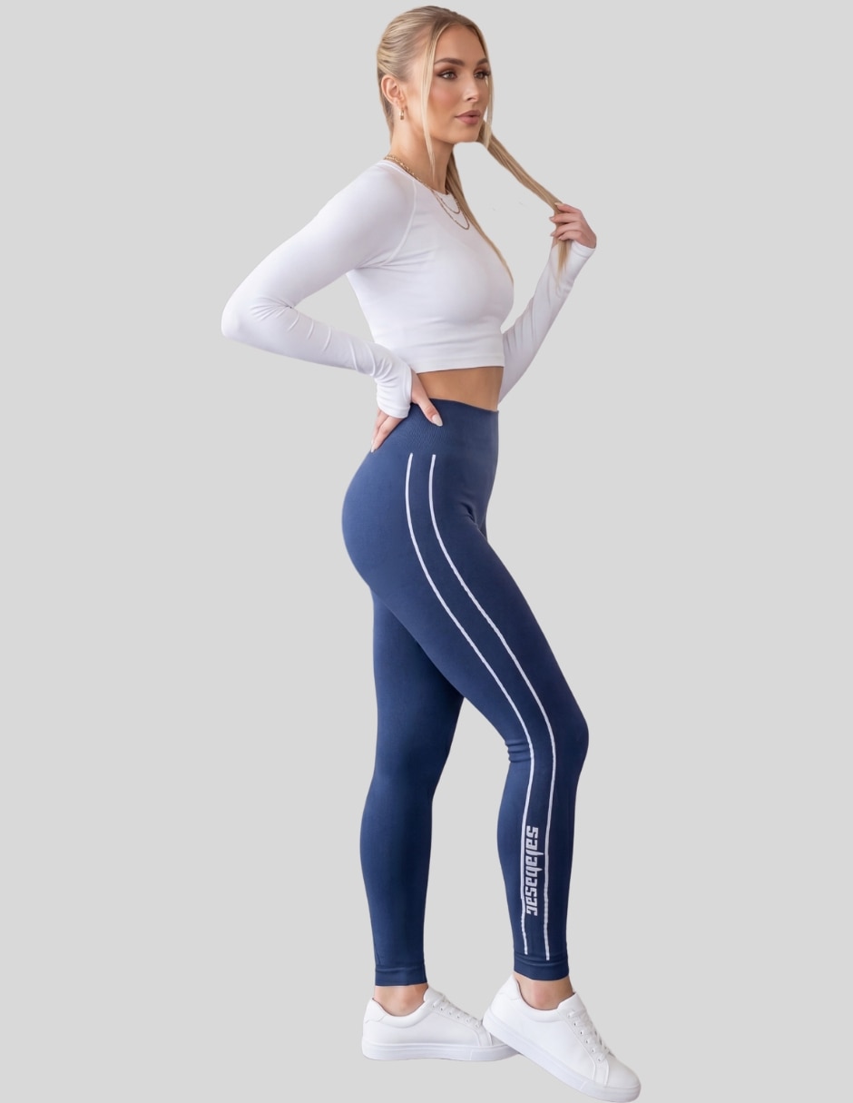 Legging deportivos a la cintura alta con elástico para mujer 8