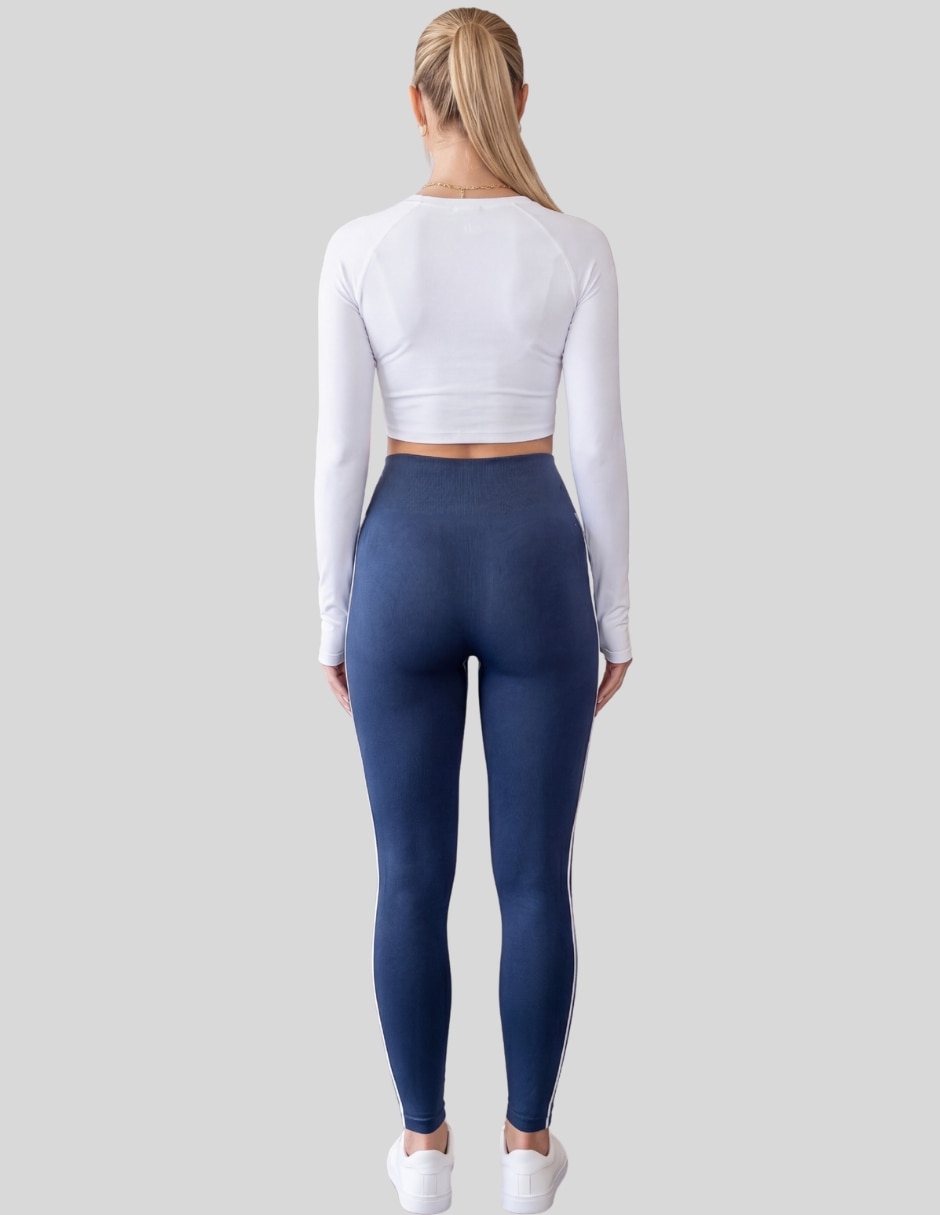 Legging deportivos a la cintura alta con elástico para mujer 10