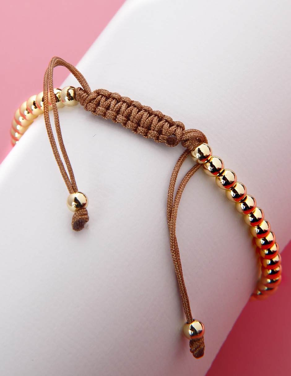 Pulsera con cristal Milagrito Glow acabado 4