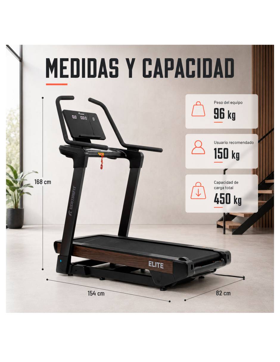 Caminadora profesional 15