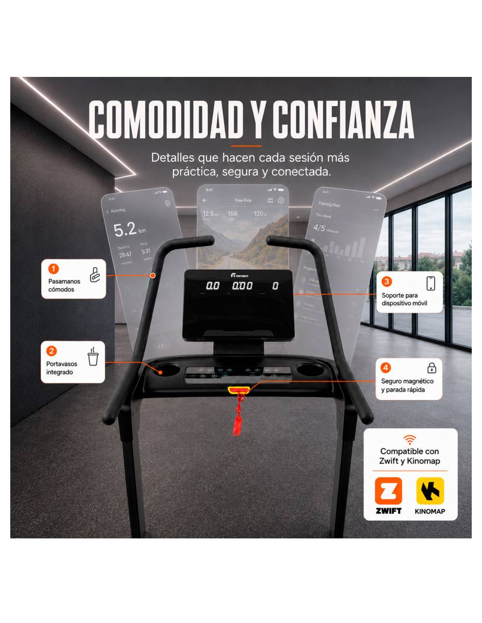 Caminadora profesional Centurfit