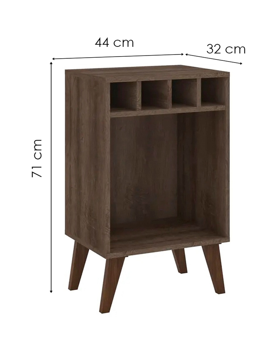 Mesa auxiliar armable de MDP 3