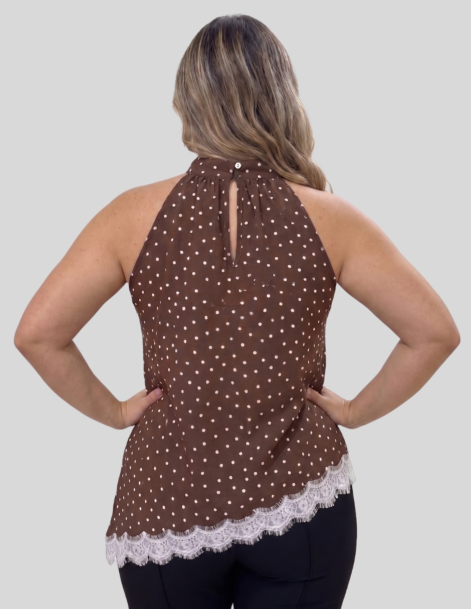 Blusa yaretni sin manga para mujer