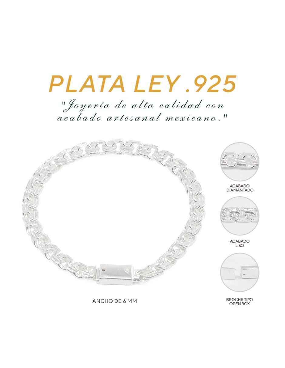 Pulsera de plata