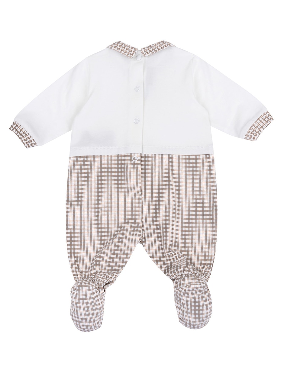 Mameluco my first chicco de algodón para bebé niño 2