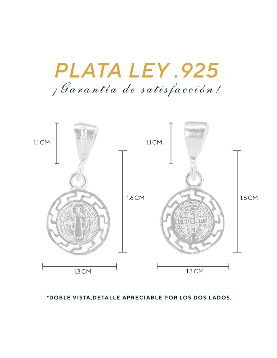 Dije de plata p 925 4