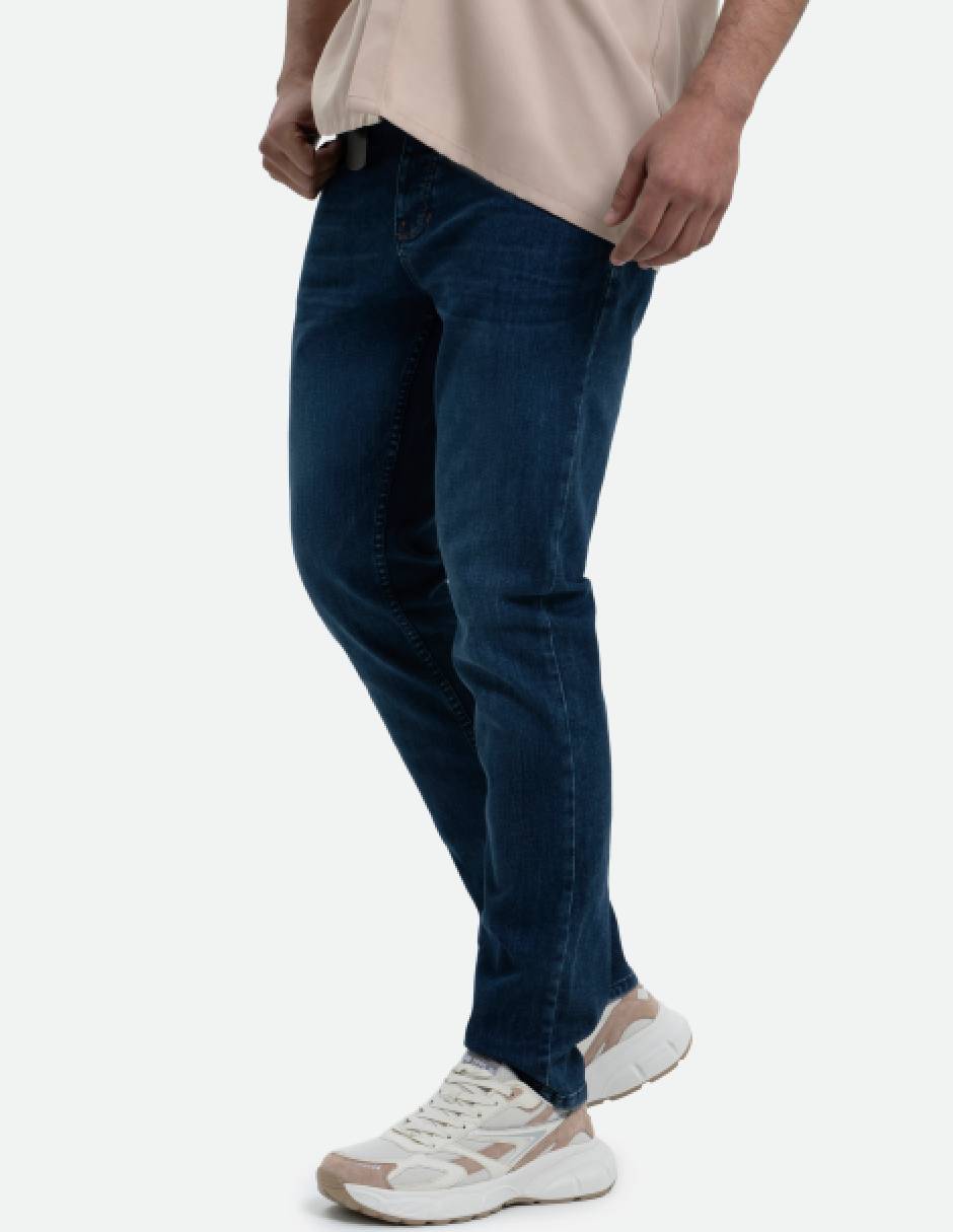 Pantalón casual regular slim para hombre