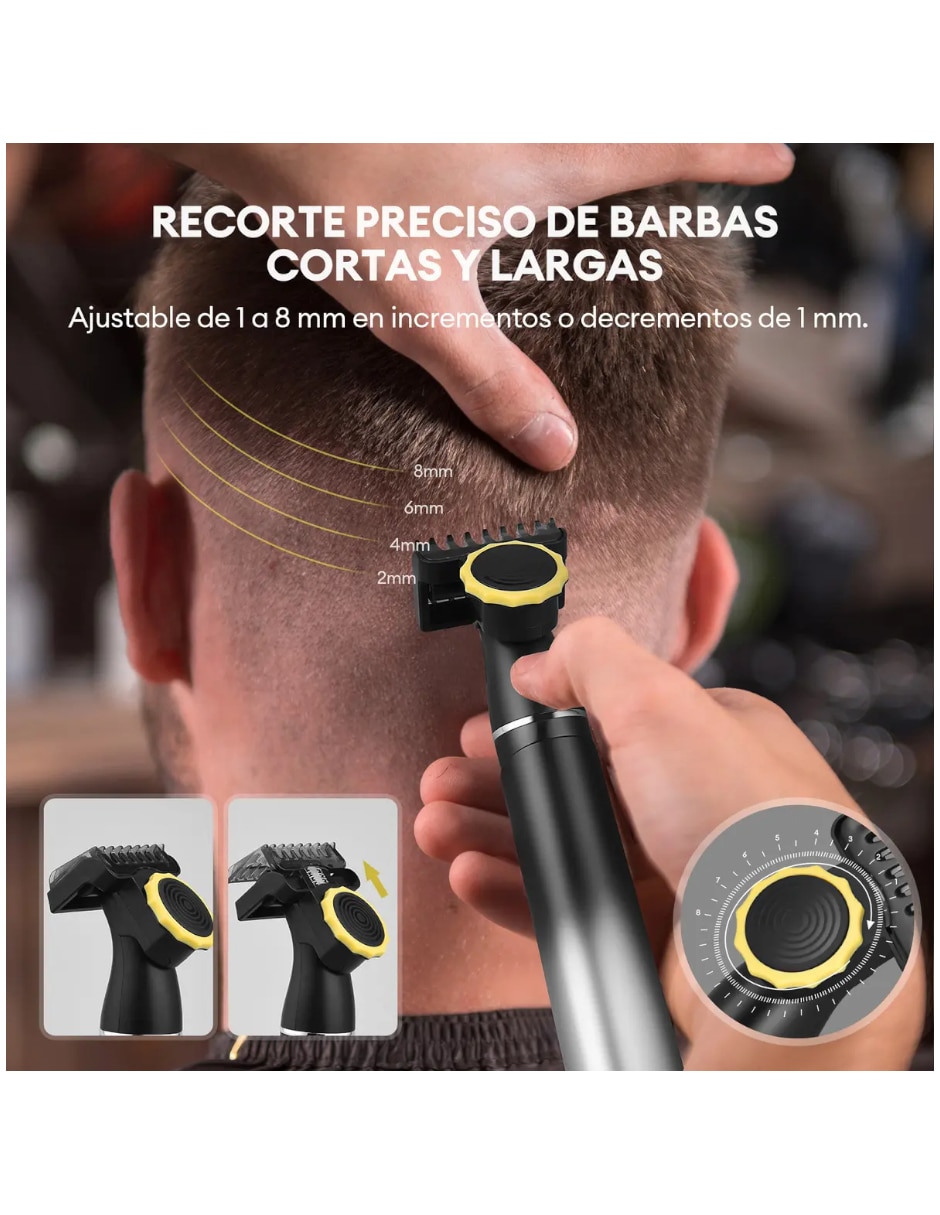 Recortadora de vello facial y corporal Genérica