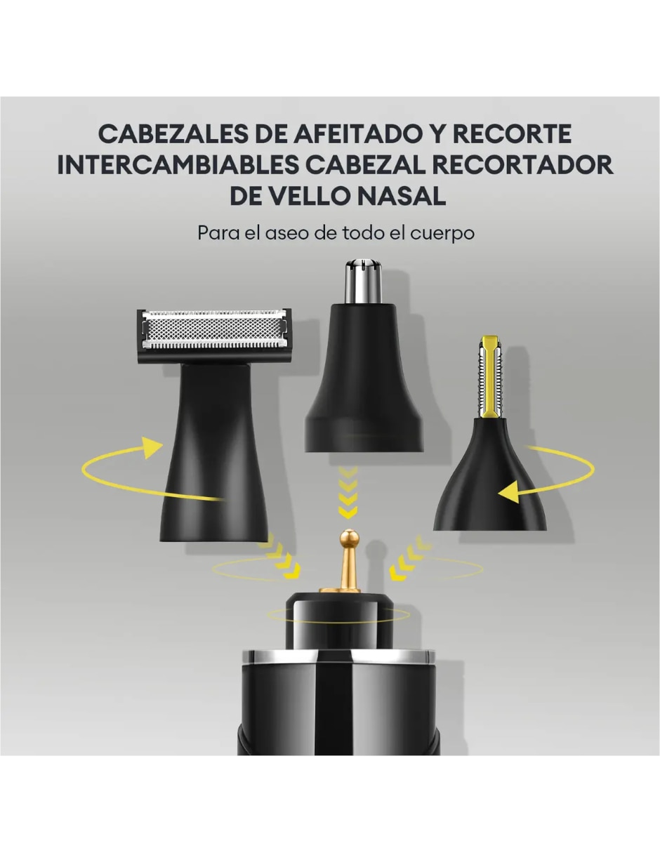 Recortadora de vello facial y corporal Genérica