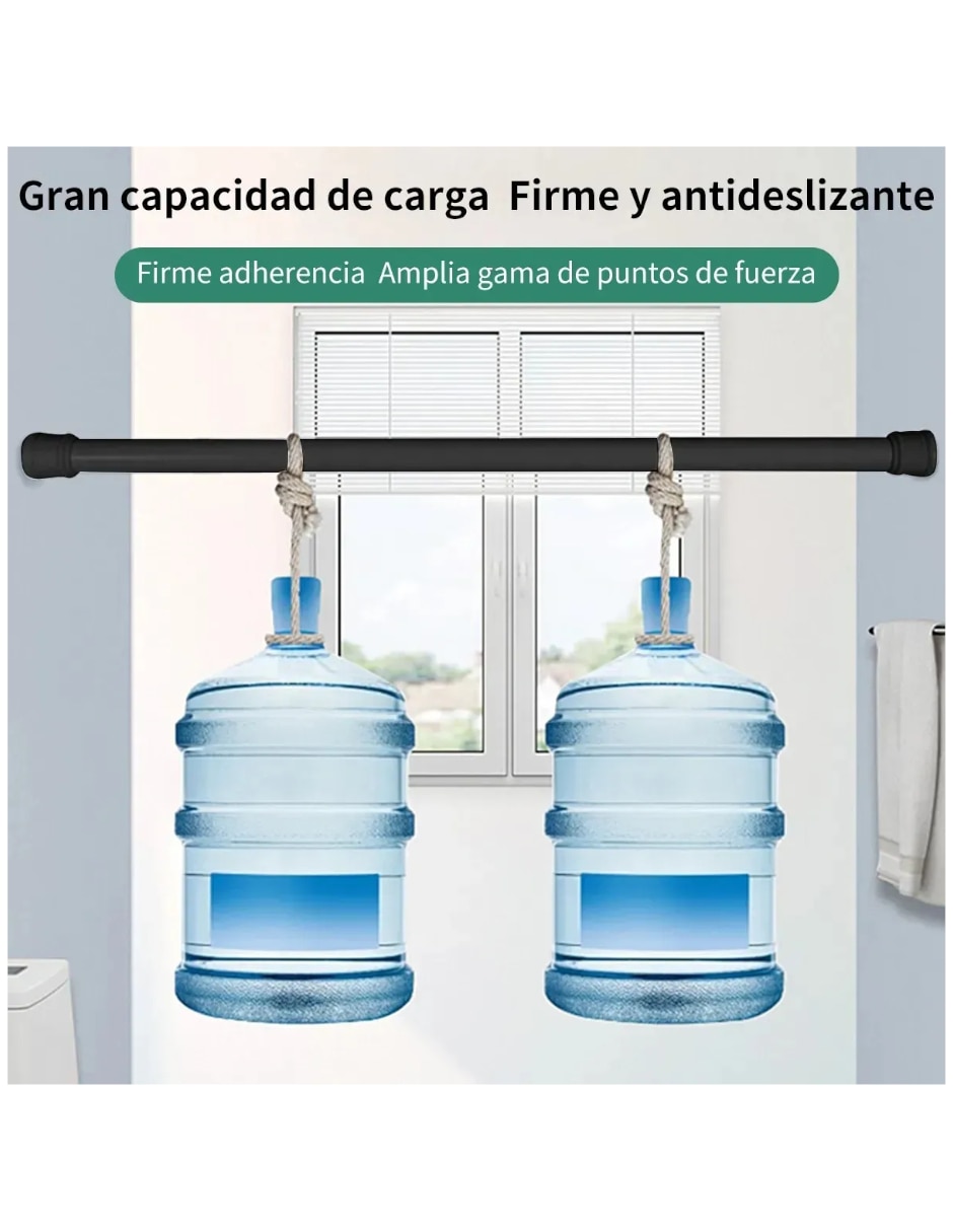 Cortinero de acero inoxidable Genérica extensible