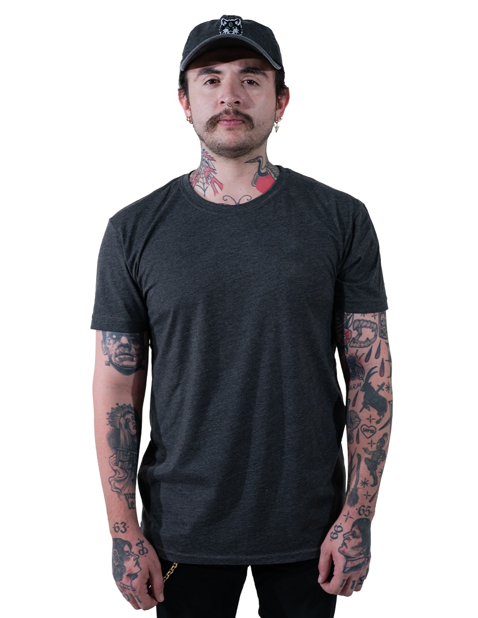 Playera cuello redondo para hombre 8